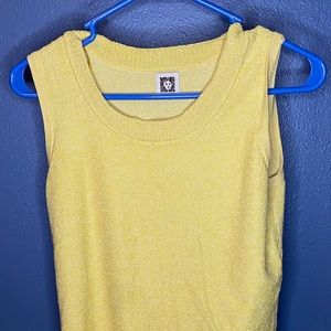 Yellow Sweater Vest